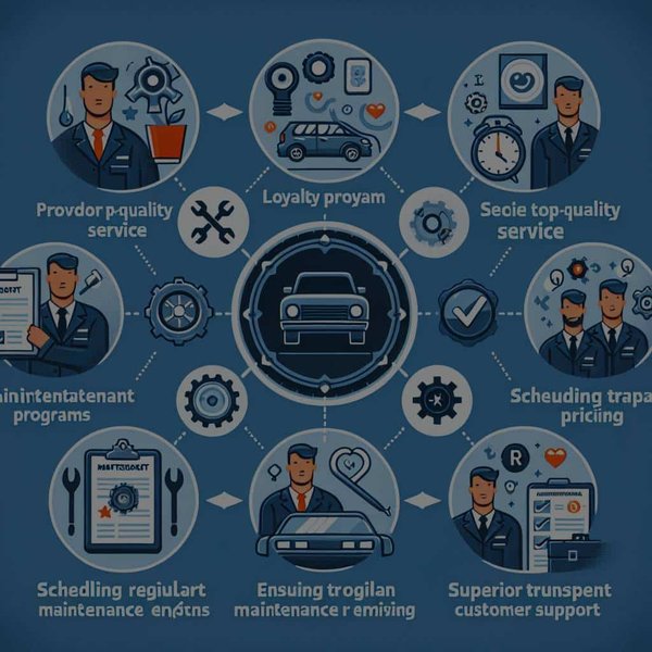 Quelles tactiques de fidélisation client les PME de l'industrie automobile peuvent-elles utiliser pour les services de maintenance ?